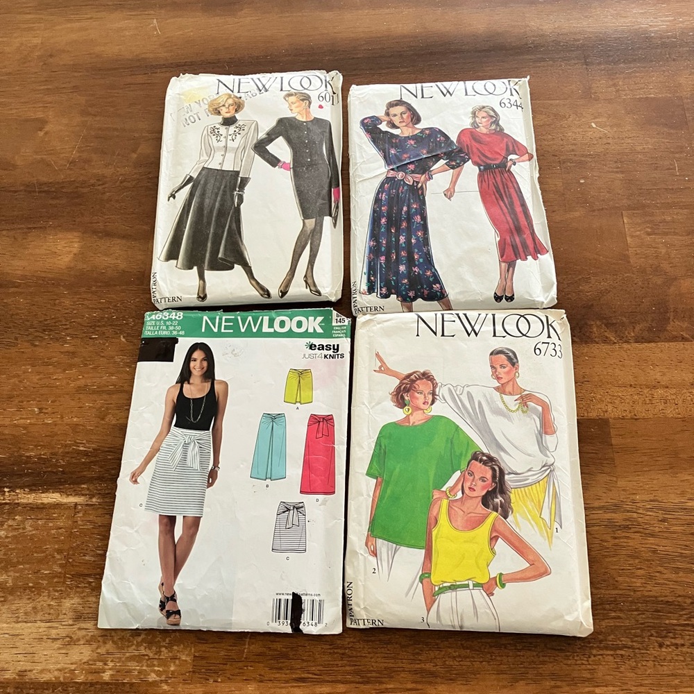New Look Women's Vintage Clothing Patterns